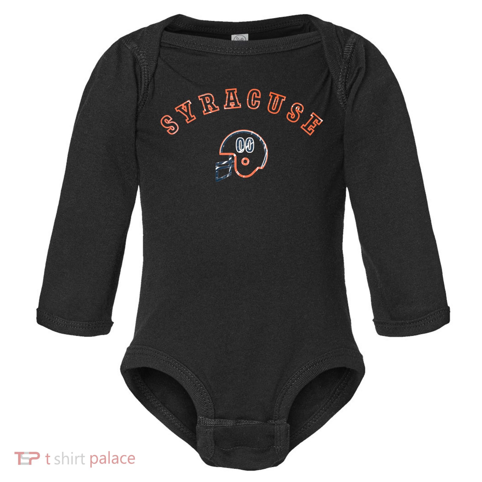 Syracuse, New York Baby Long Sleeve Bodysuit