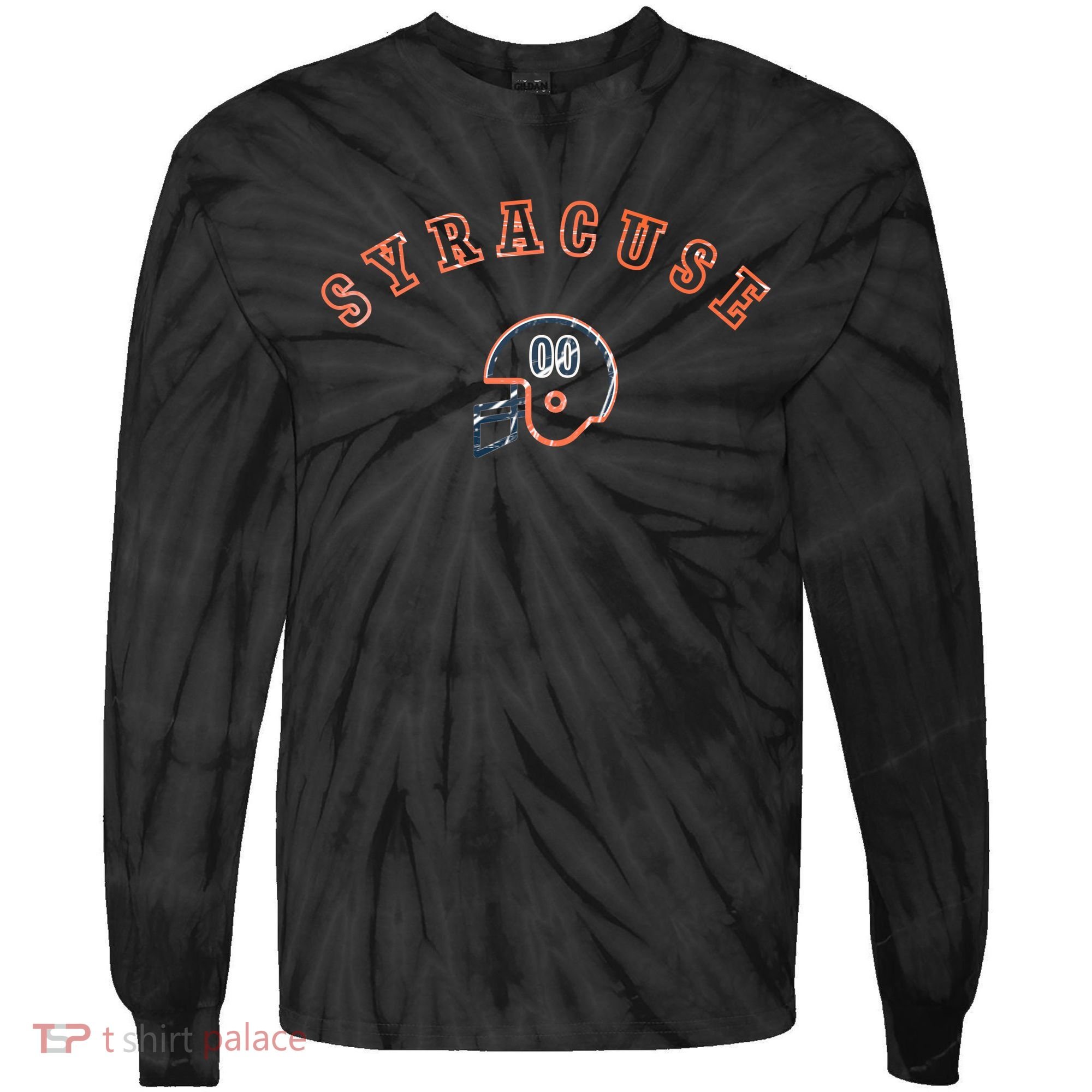 Syracuse, New York Tie-Dye Long Sleeve Shirt