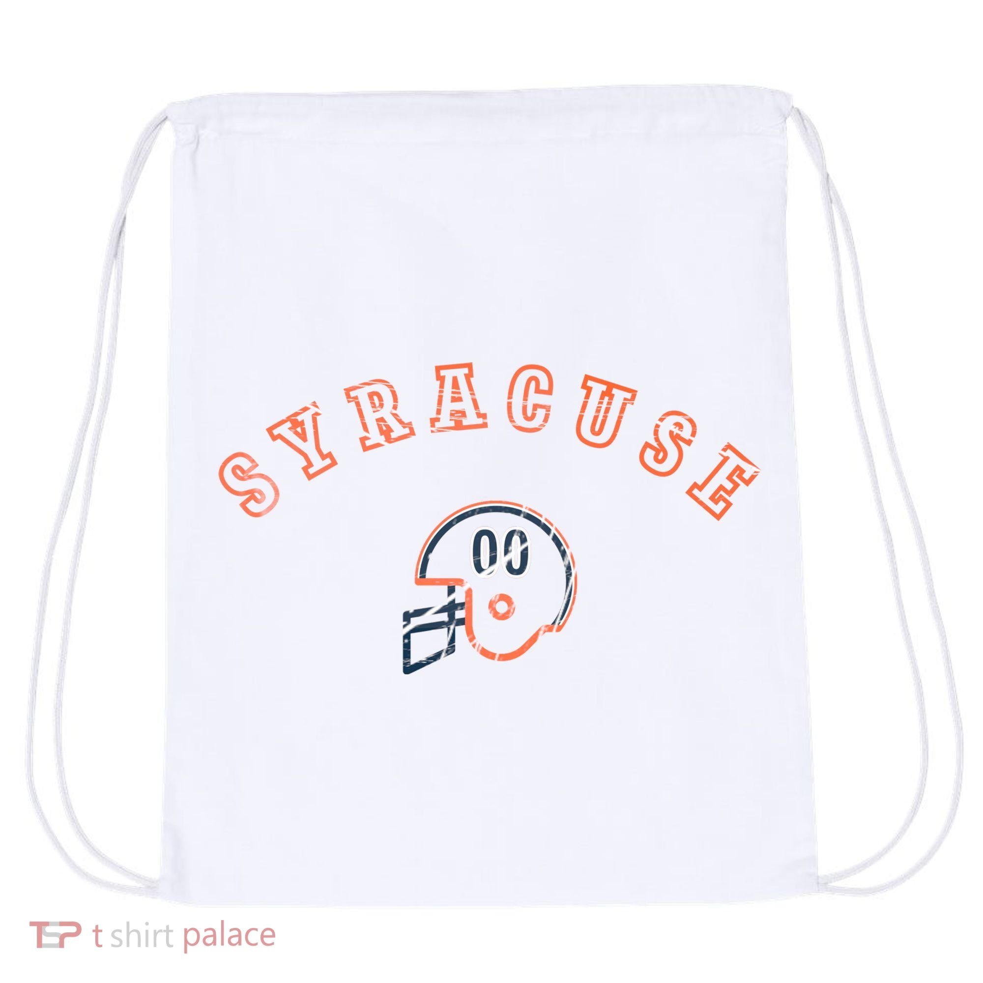 Syracuse, New York Drawstring Bag