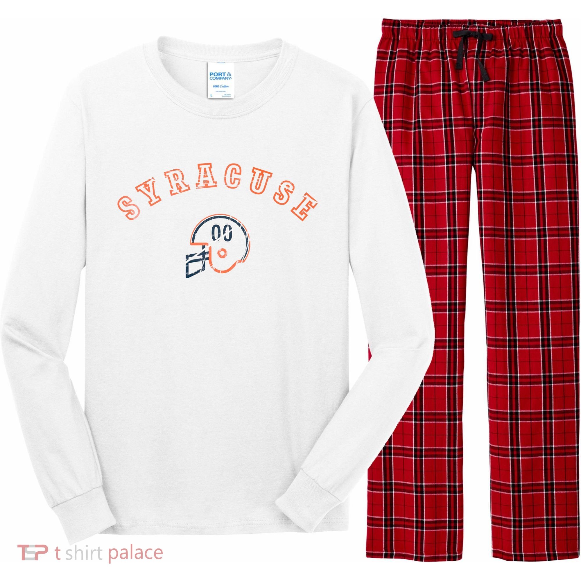 Syracuse, New York Long Sleeve Pajama Set