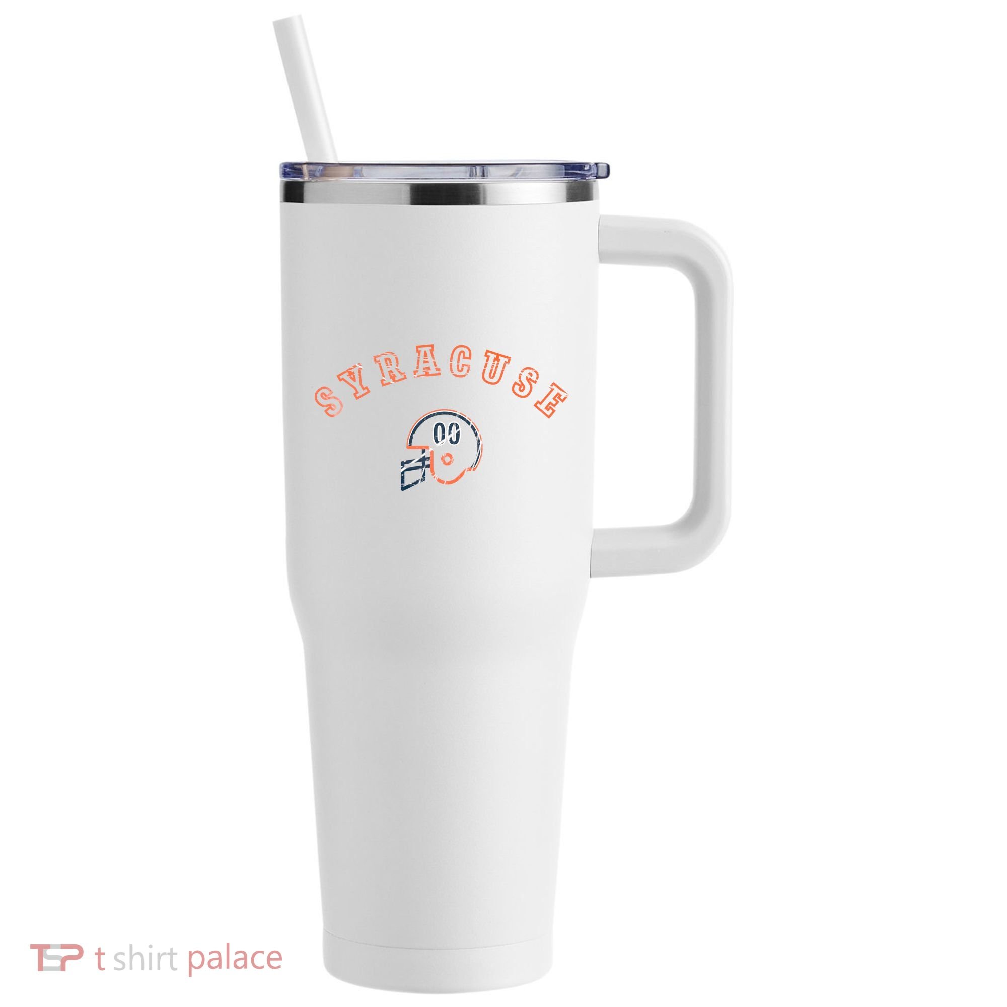 Syracuse, New York 40oz Vacuum Insulated Stainless Steel Travel Tumbler