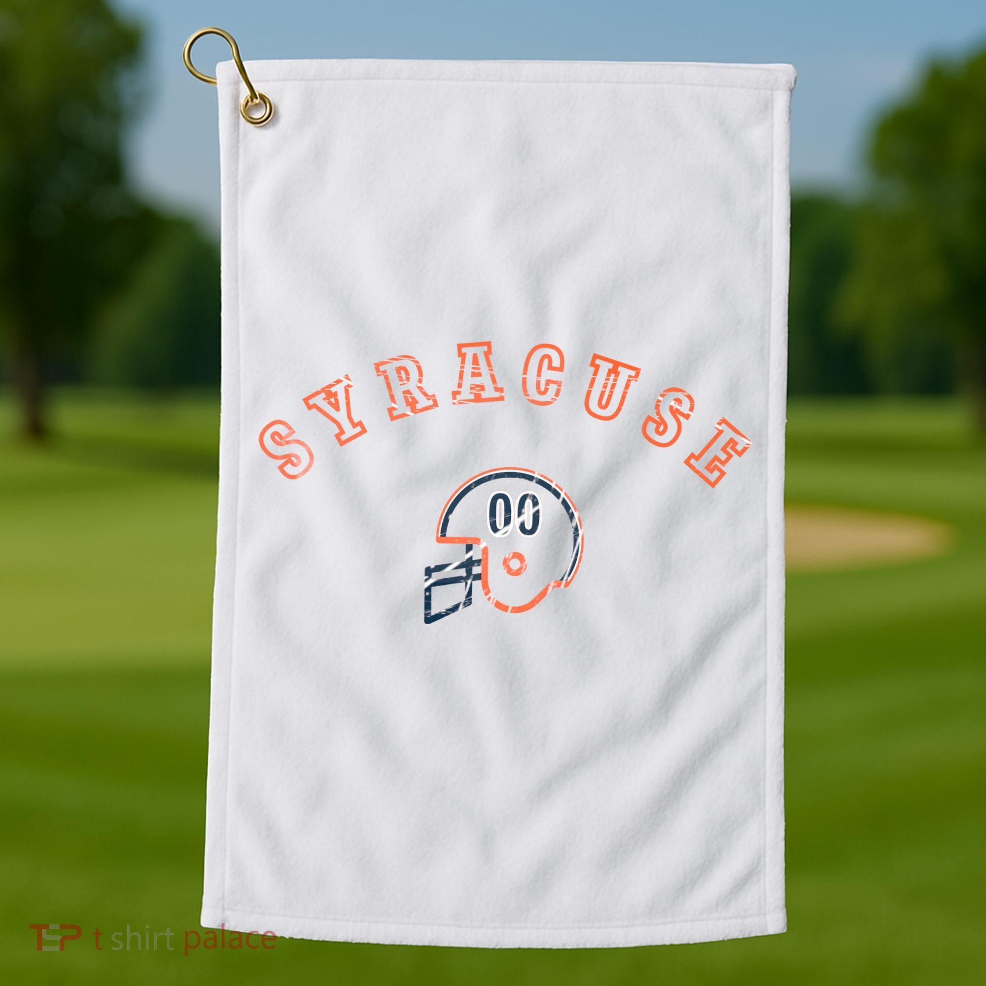 Syracuse, New York Golf Towel