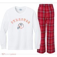 Syracuse, New York Kids Long Sleeve Plaid Pajama Set thumb 0