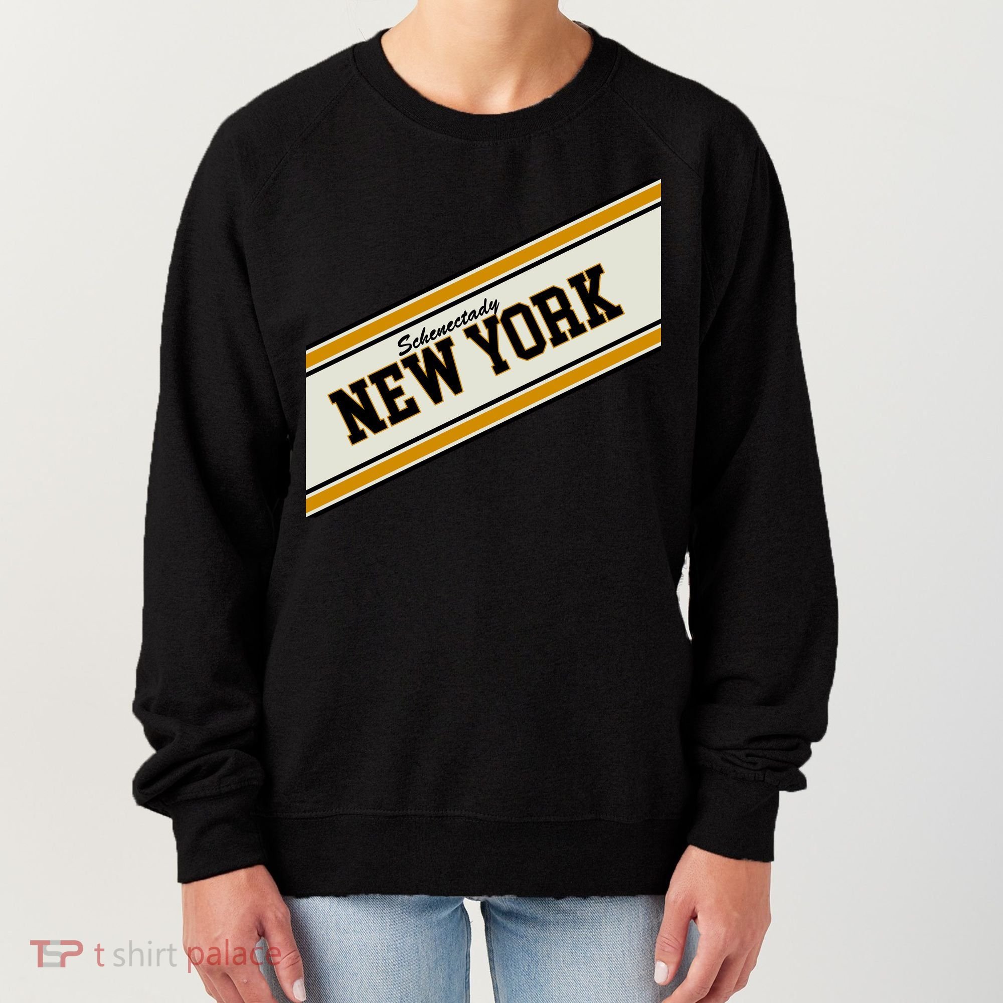 Schenectady New York Varsity Logo Women's Sweatshirt