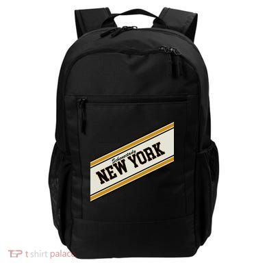Schenectady New York Varsity Logo Backpack