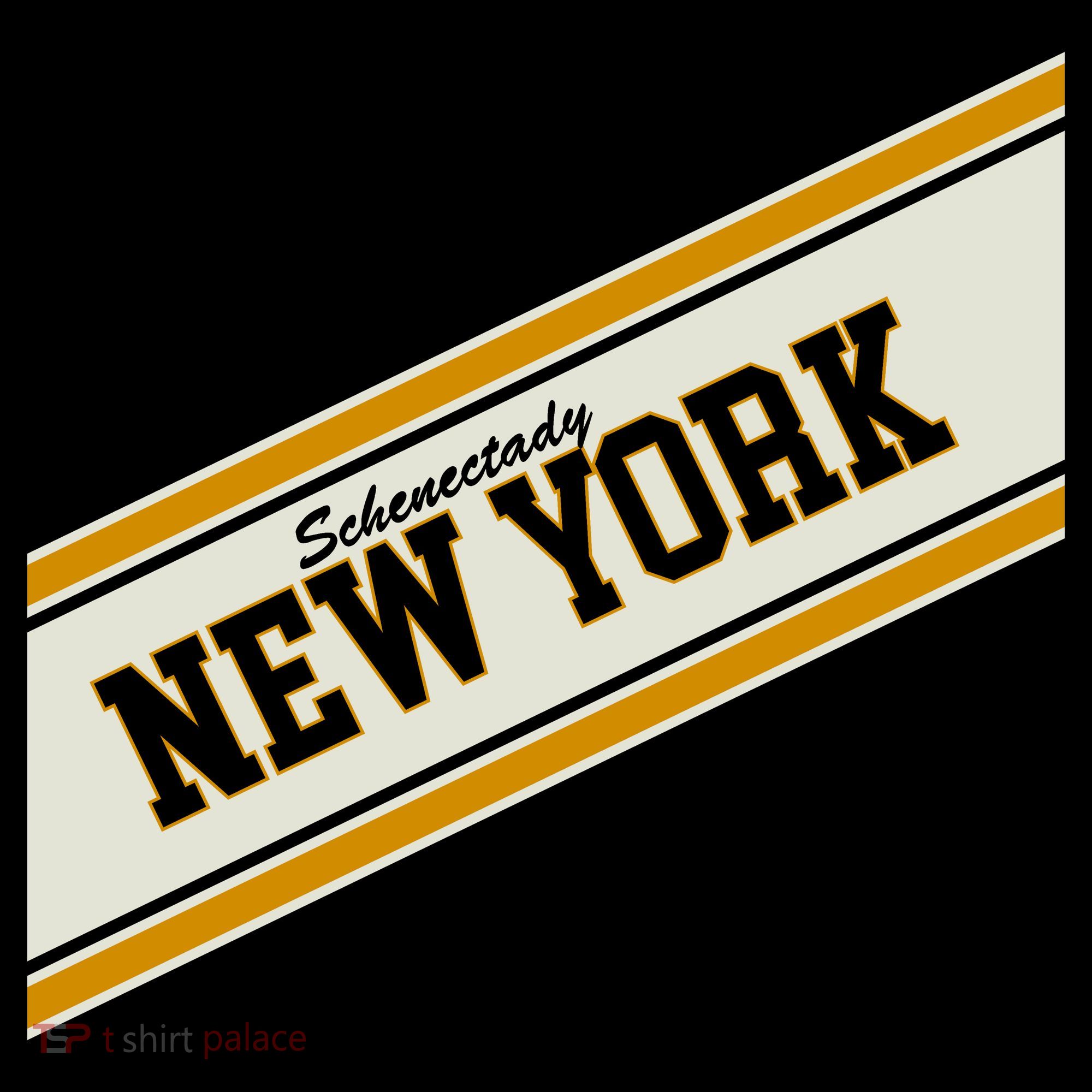 Schenectady New York Varsity Logo Ornament