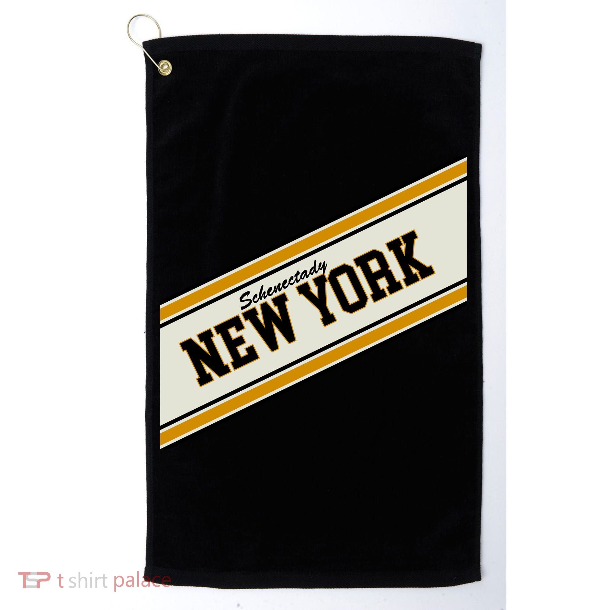 Schenectady New York Varsity Logo Golf Towel