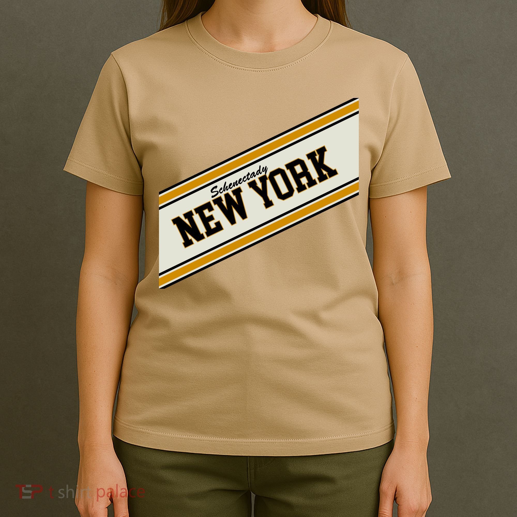 Schenectady New York Varsity Logo T-Shirt