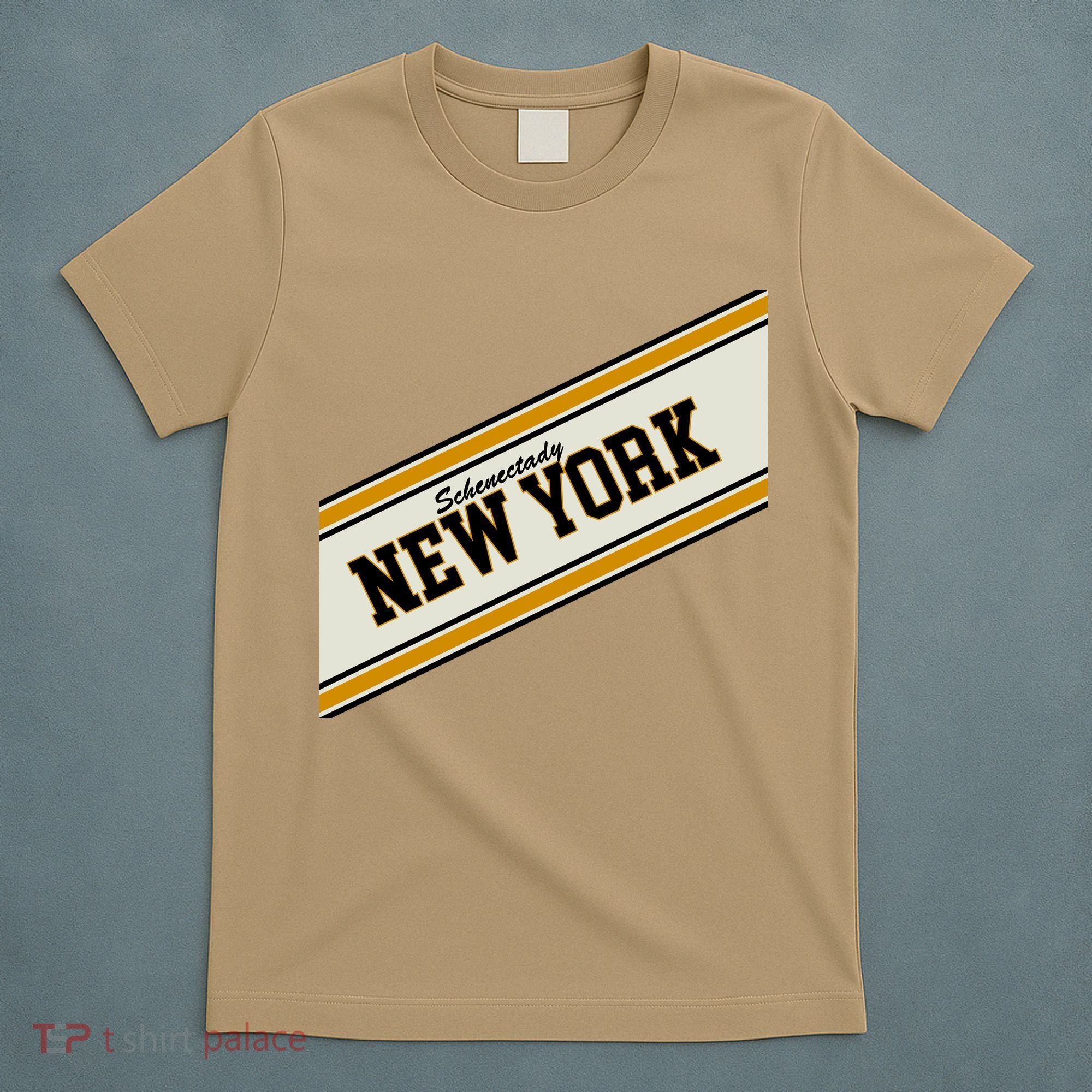 Schenectady New York Varsity Logo T-Shirt