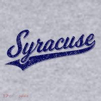 Syracuse New York Varsity Script Classic Sports Jersey Style Women's Sweatshirt thumb 2