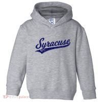 Syracuse New York Varsity Script Classic Sports Jersey Style Toddler Hoodie thumb 0