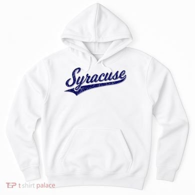 Syracuse New York Varsity Script Classic Sports Jersey Style Hoodie