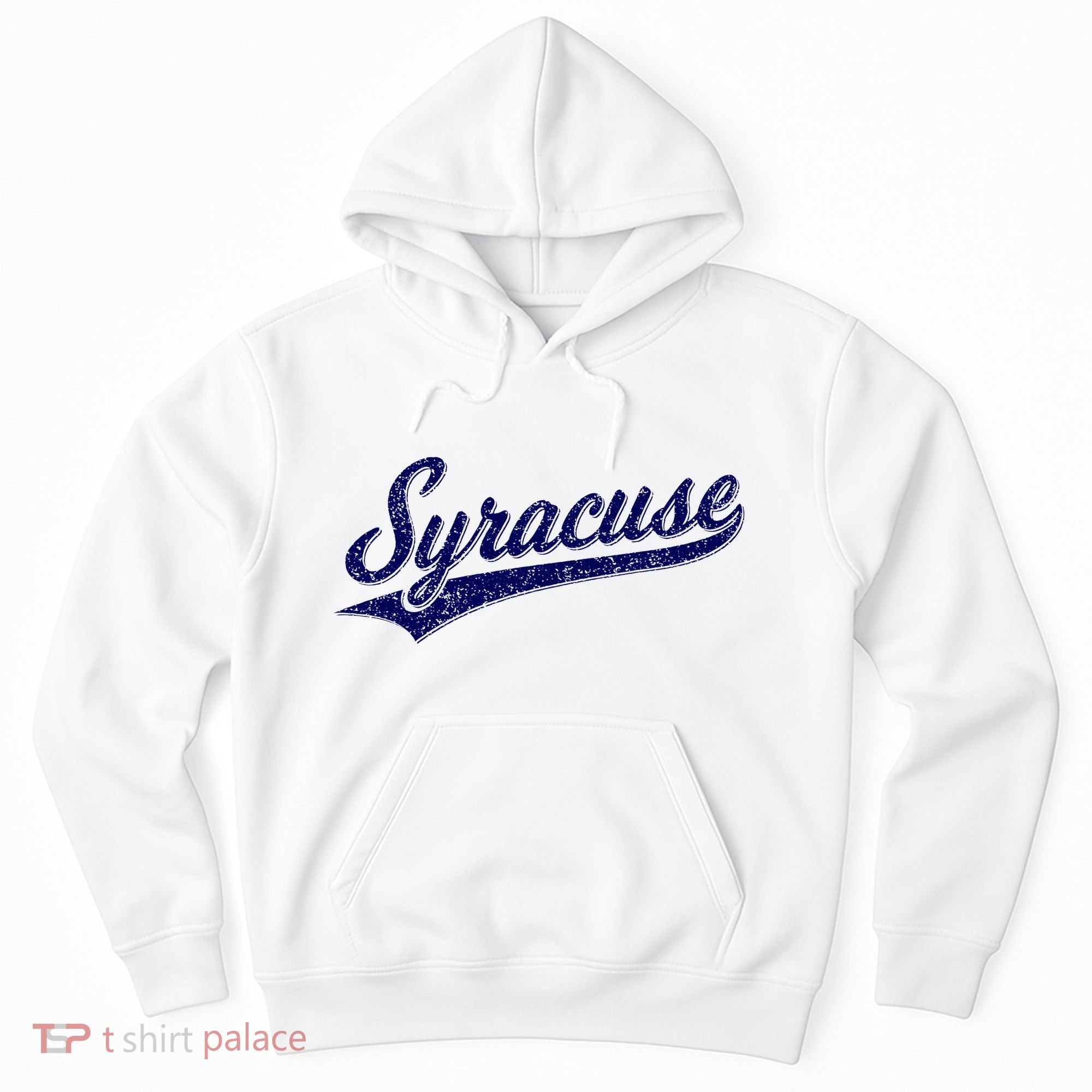 Syracuse New York Varsity Script Classic Sports Jersey Style Hoodie