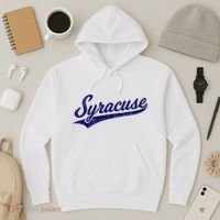 Syracuse New York Varsity Script Classic Sports Jersey Style Hoodie thumb 3