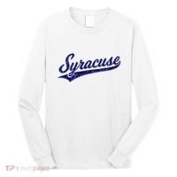 Syracuse New York Varsity Script Classic Sports Jersey Style Long Sleeve Shirt thumb 0