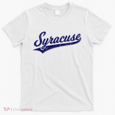 Syracuse New York Varsity Script Classic Sports Jersey Style T-Shirt