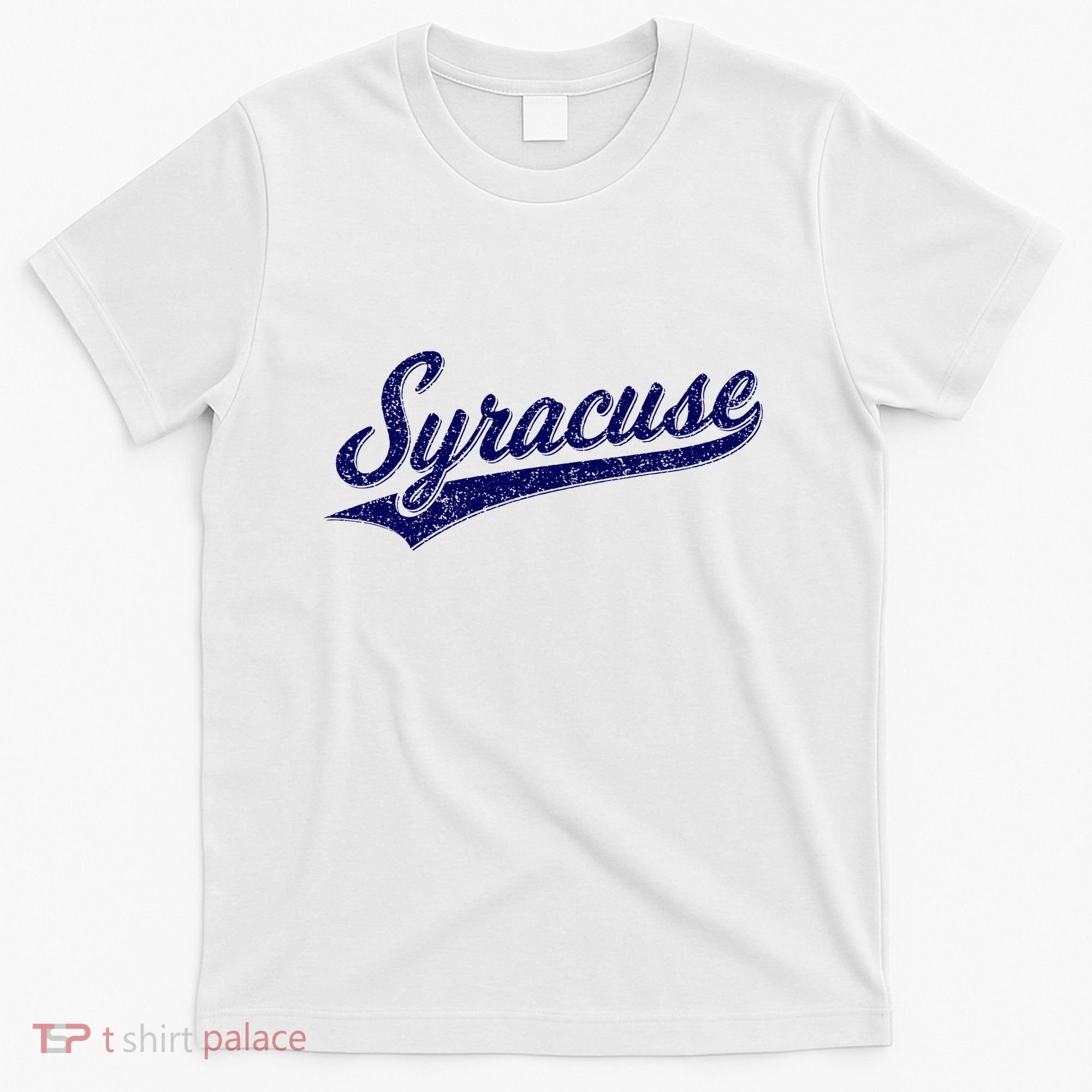 Syracuse New York Varsity Script Classic Sports Jersey Style T-Shirt