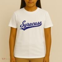 Syracuse New York Varsity Script Classic Sports Jersey Style T-Shirt thumb 4