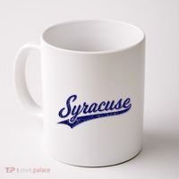 Syracuse New York Varsity Script Classic Sports Jersey Style Coffee Mug thumb 0
