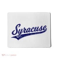 Syracuse New York Varsity Script Classic Sports Jersey Style Mousepad thumb 0