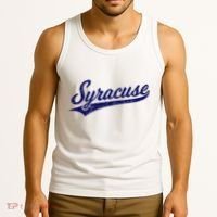 Syracuse New York Varsity Script Classic Sports Jersey Style Tank Top thumb 3