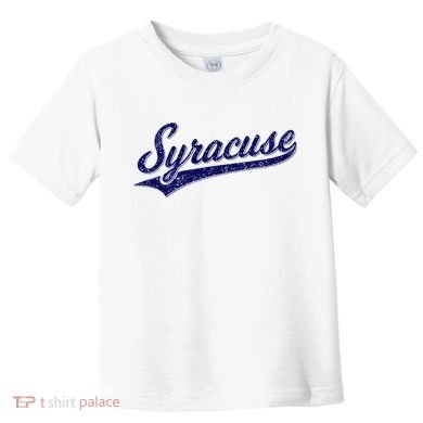 Syracuse New York Varsity Script Classic Sports Jersey Style Toddler T-Shirt