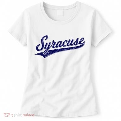 Syracuse New York Varsity Script Classic Sports Jersey Style Women's T-Shirt