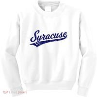 Syracuse New York Varsity Script Classic Sports Jersey Style Kids Sweatshirt thumb 0