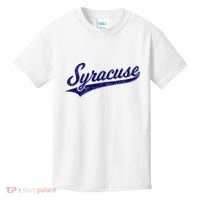 Syracuse New York Varsity Script Classic Sports Jersey Style Kids T-Shirt thumb 0