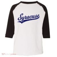 Syracuse New York Varsity Script Classic Sports Jersey Style Toddler Fine Jersey T-Shirt thumb 0