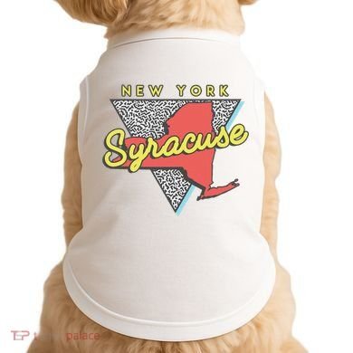 Syracuse New York Vintage Triangle Doggie Tank