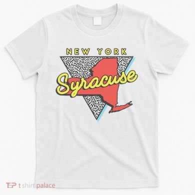 Syracuse New York Vintage Triangle T-Shirt