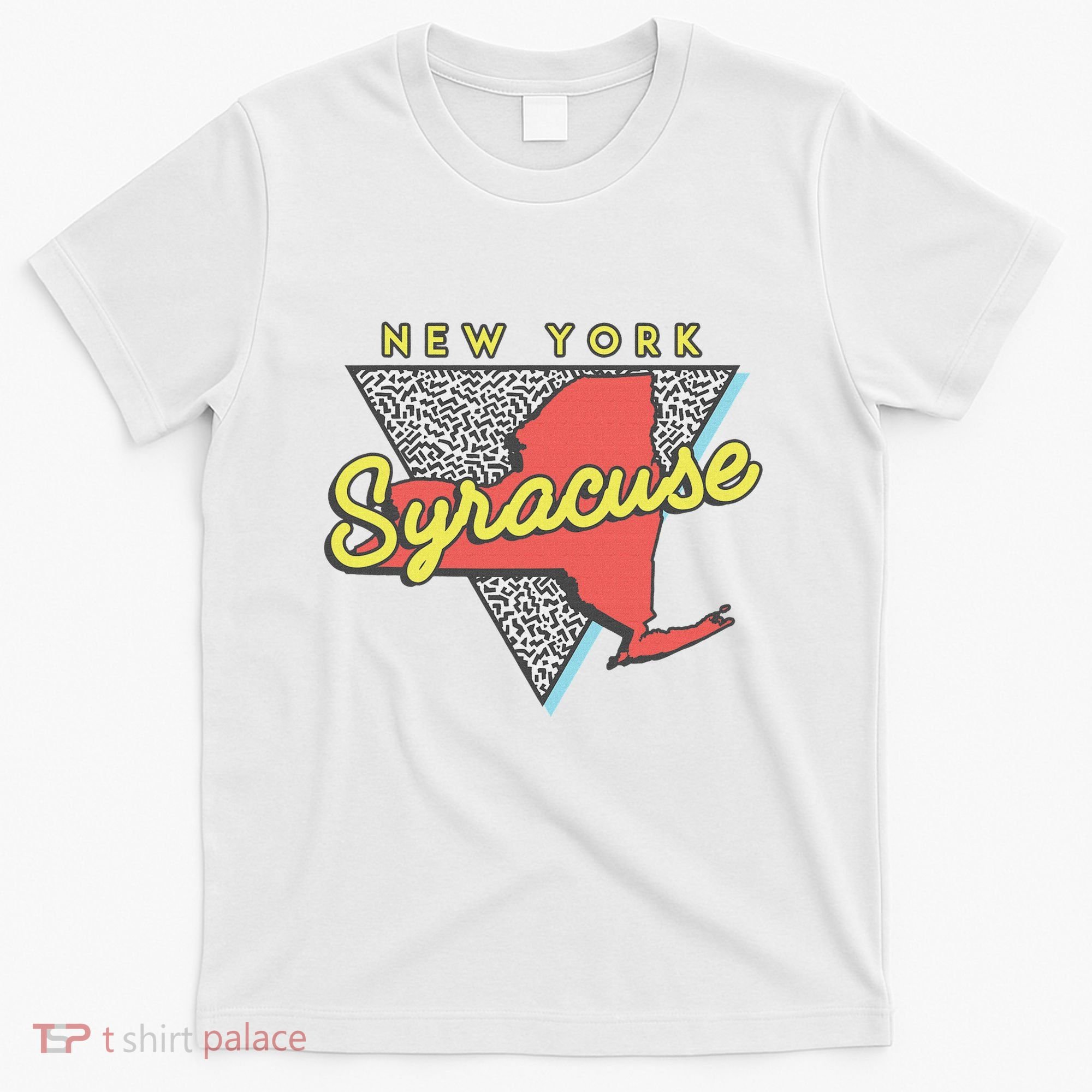 Syracuse New York Vintage Triangle T-Shirt