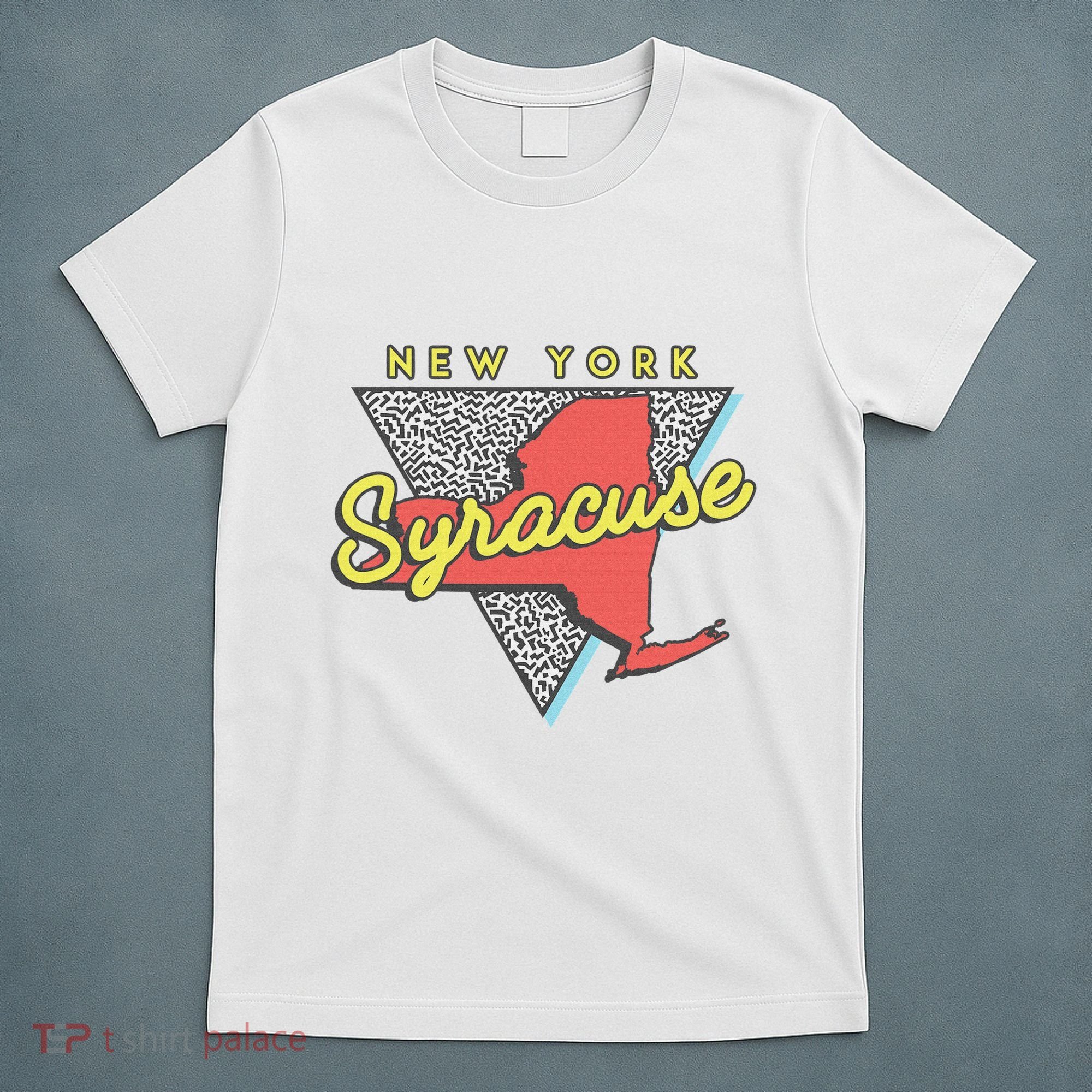Syracuse New York Vintage Triangle T-Shirt