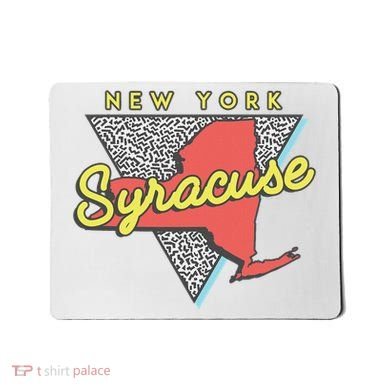 Syracuse New York Vintage Triangle Mousepad