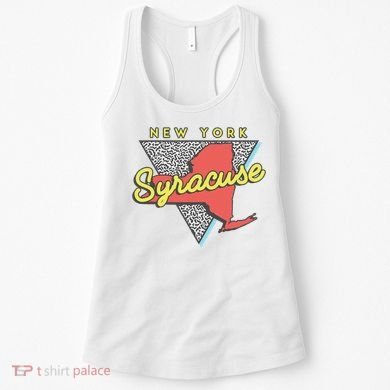 Syracuse New York Vintage Triangle Women's Tank Top
