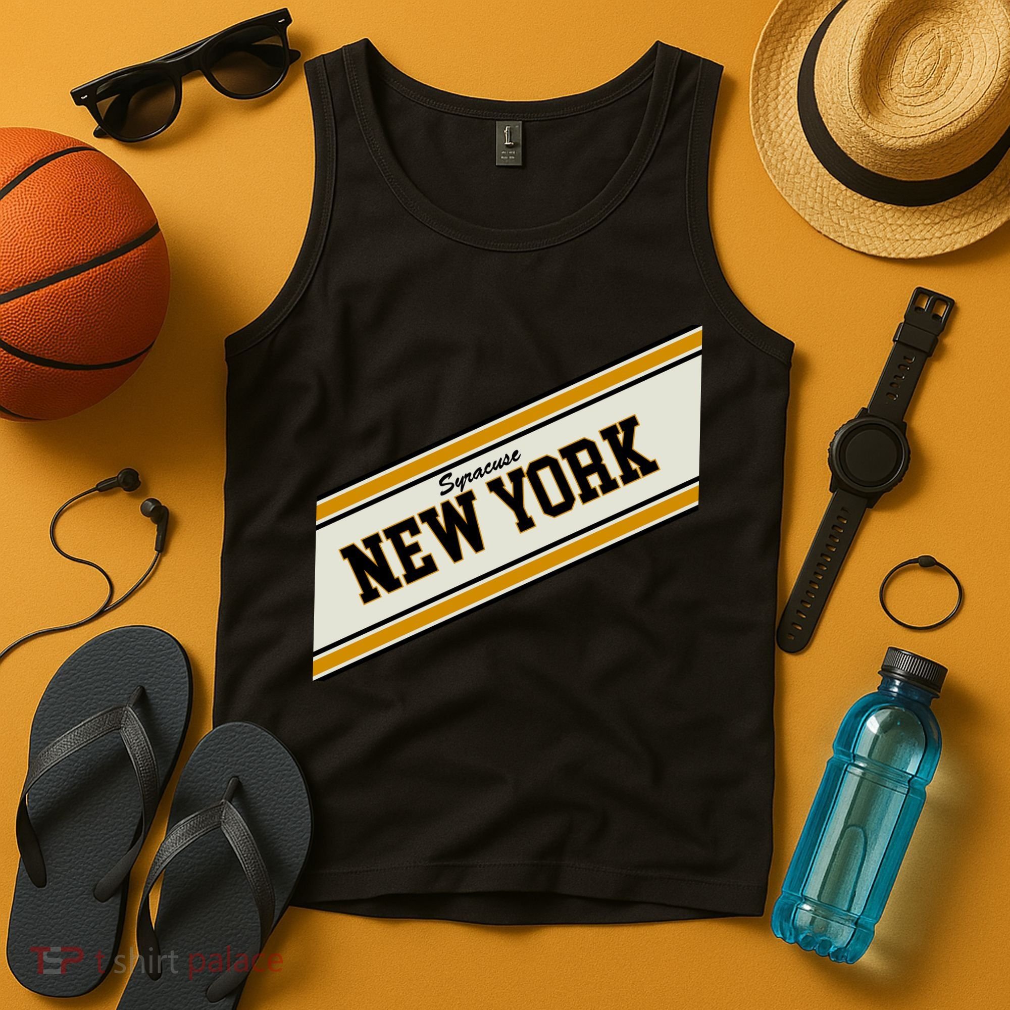 Syracuse New York Varsity Logo Tank Top