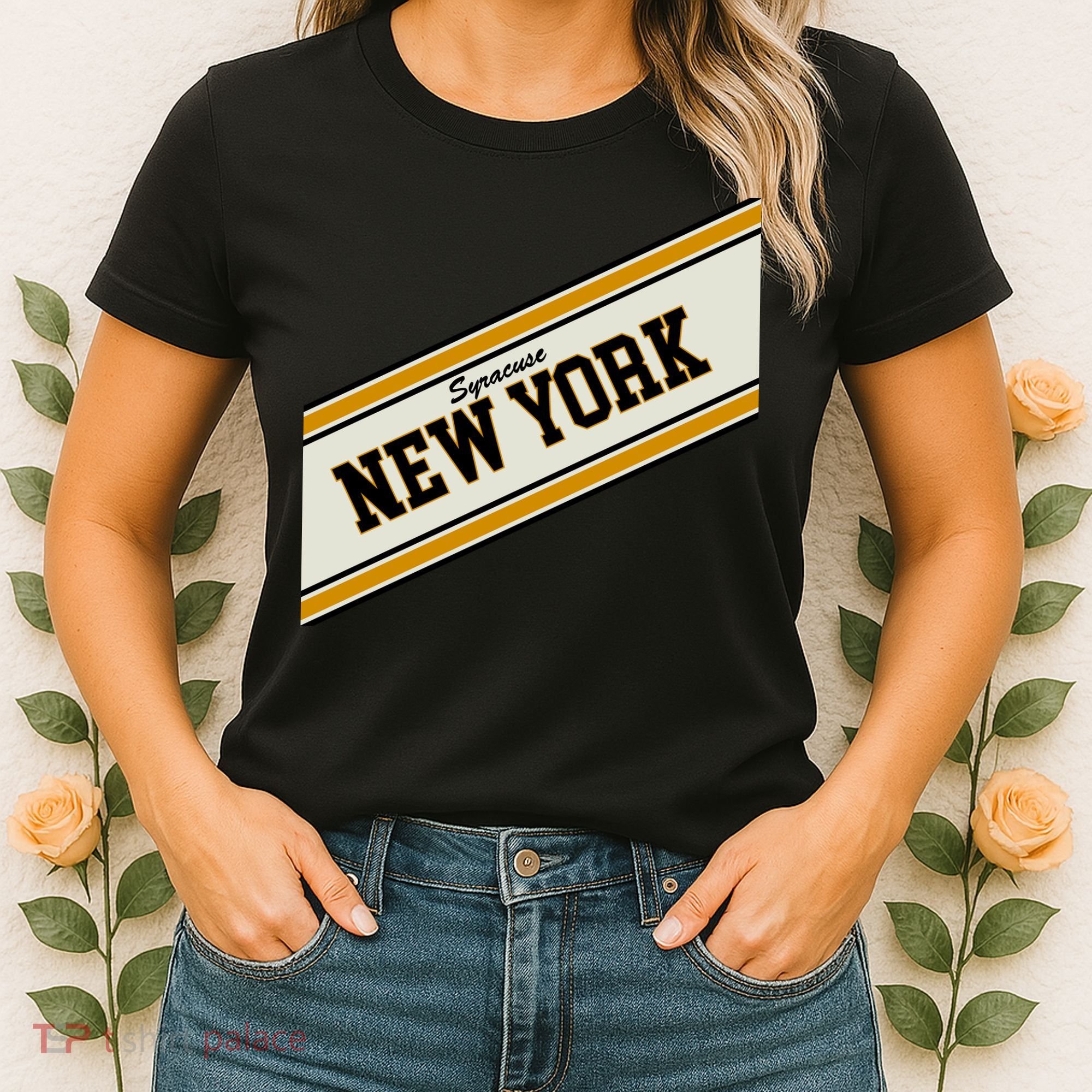 Syracuse New York Varsity Logo Women's T-Shirt