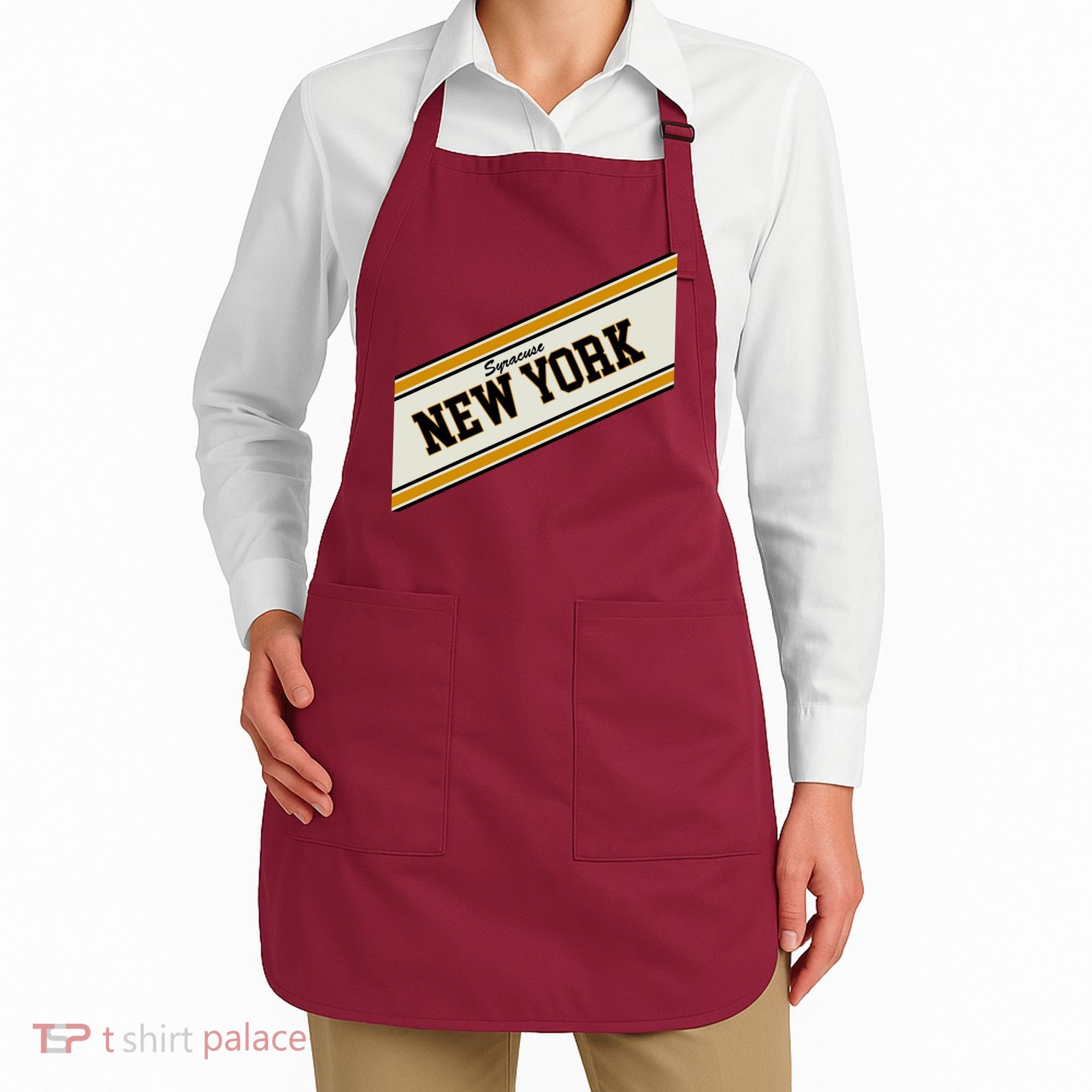 Syracuse New York Varsity Logo Apron