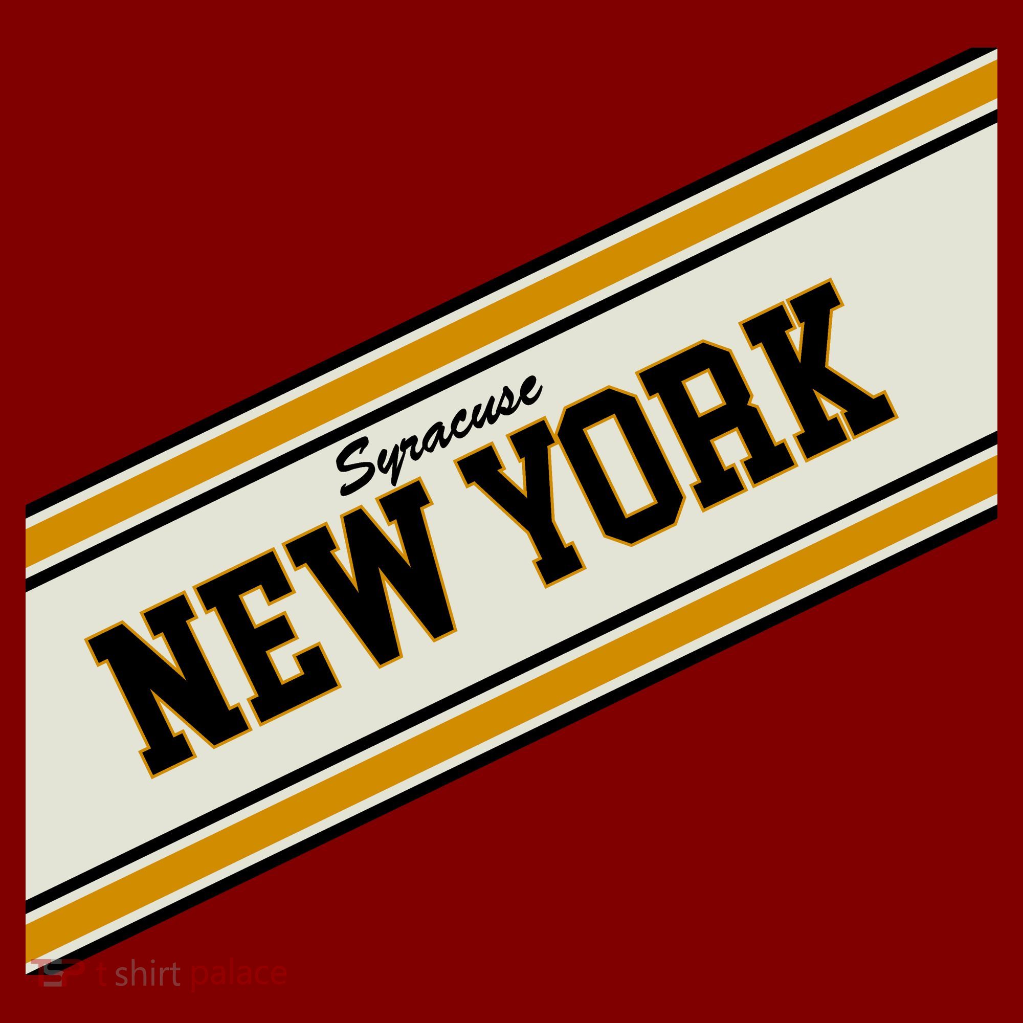 Syracuse New York Varsity Logo Apron