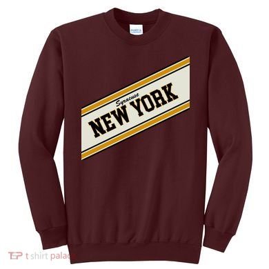 Syracuse New York Varsity Logo Sweatshirt