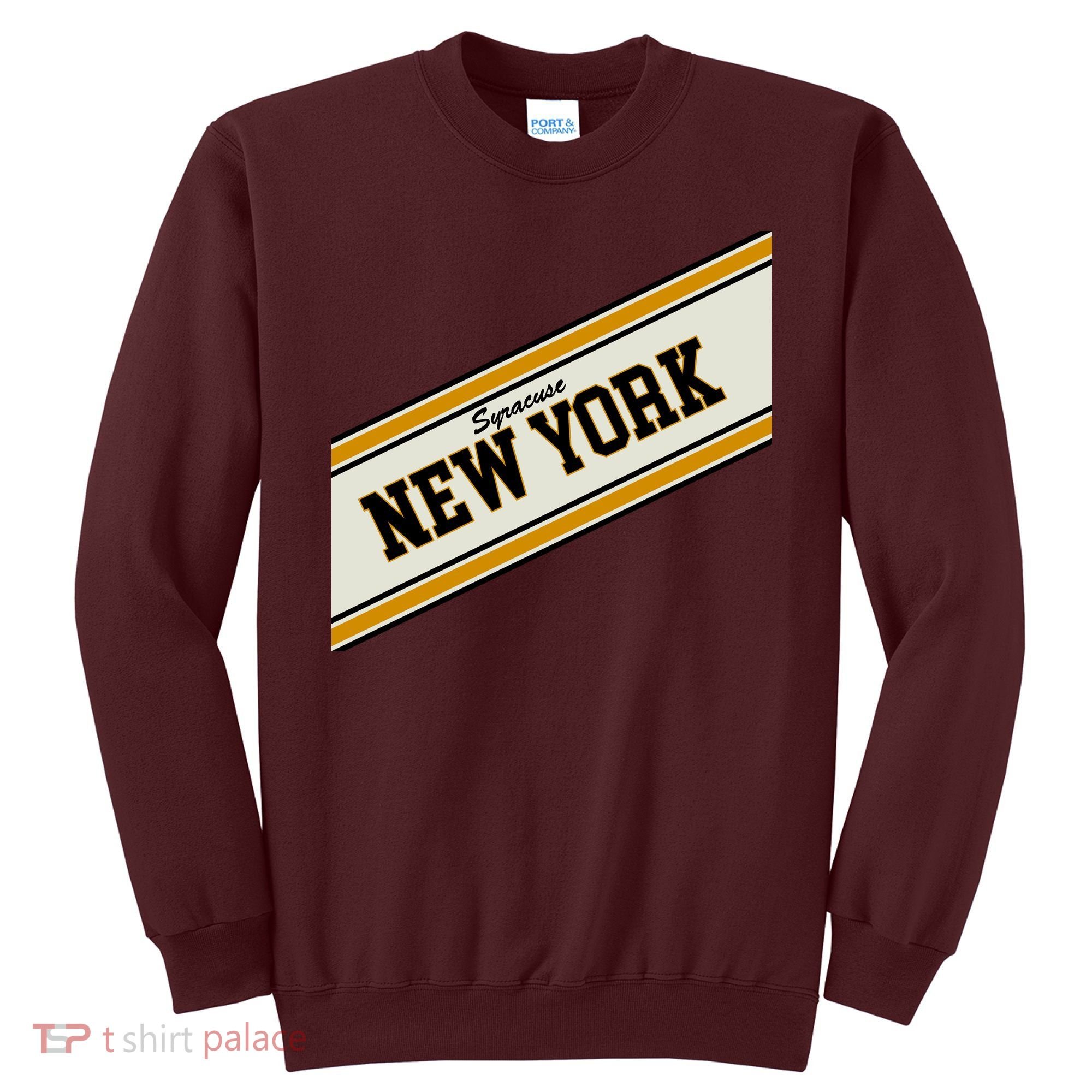 Syracuse New York Varsity Logo Sweatshirt