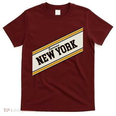 Syracuse New York Varsity Logo T-Shirt