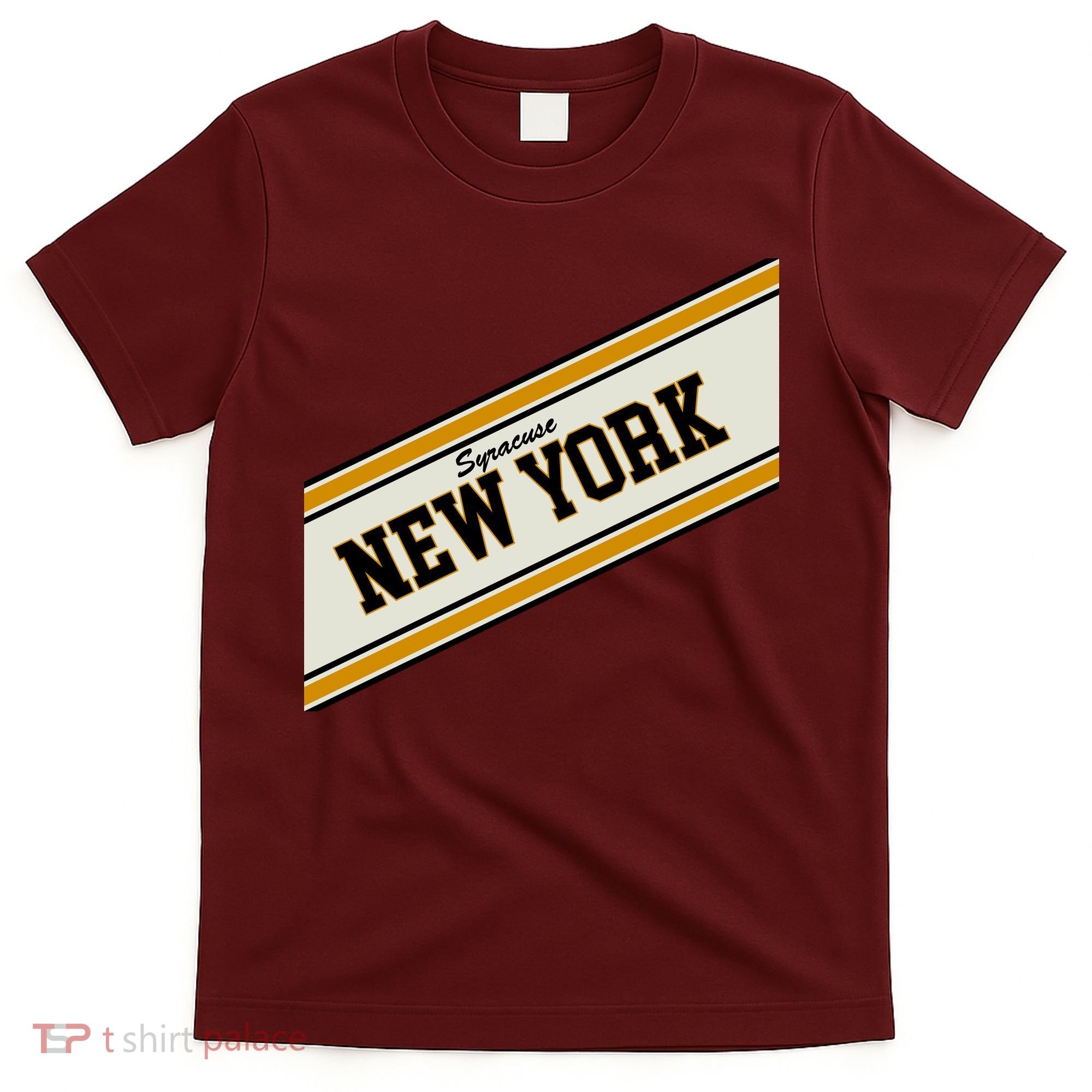 Syracuse New York Varsity Logo T-Shirt
