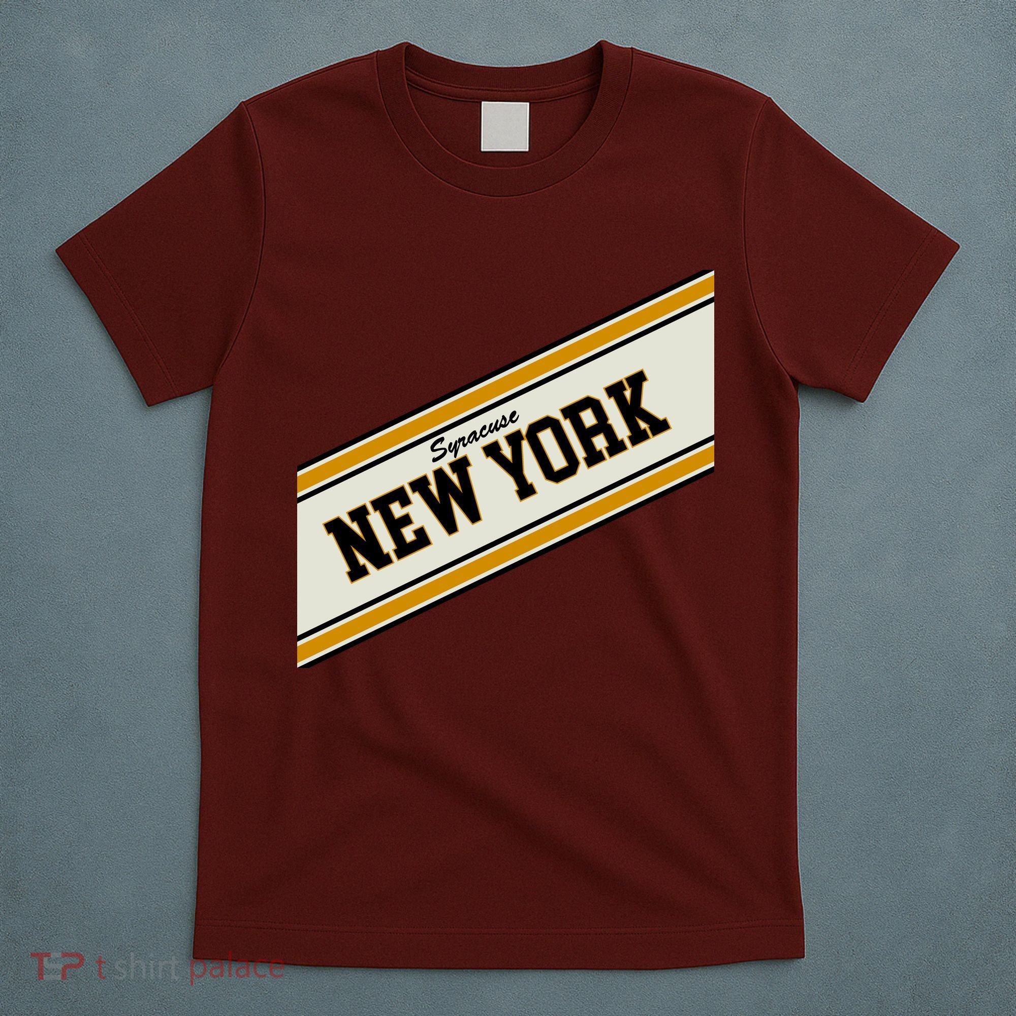 Syracuse New York Varsity Logo T-Shirt