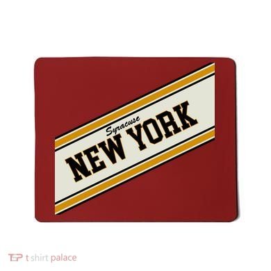 Syracuse New York Varsity Logo Mousepad