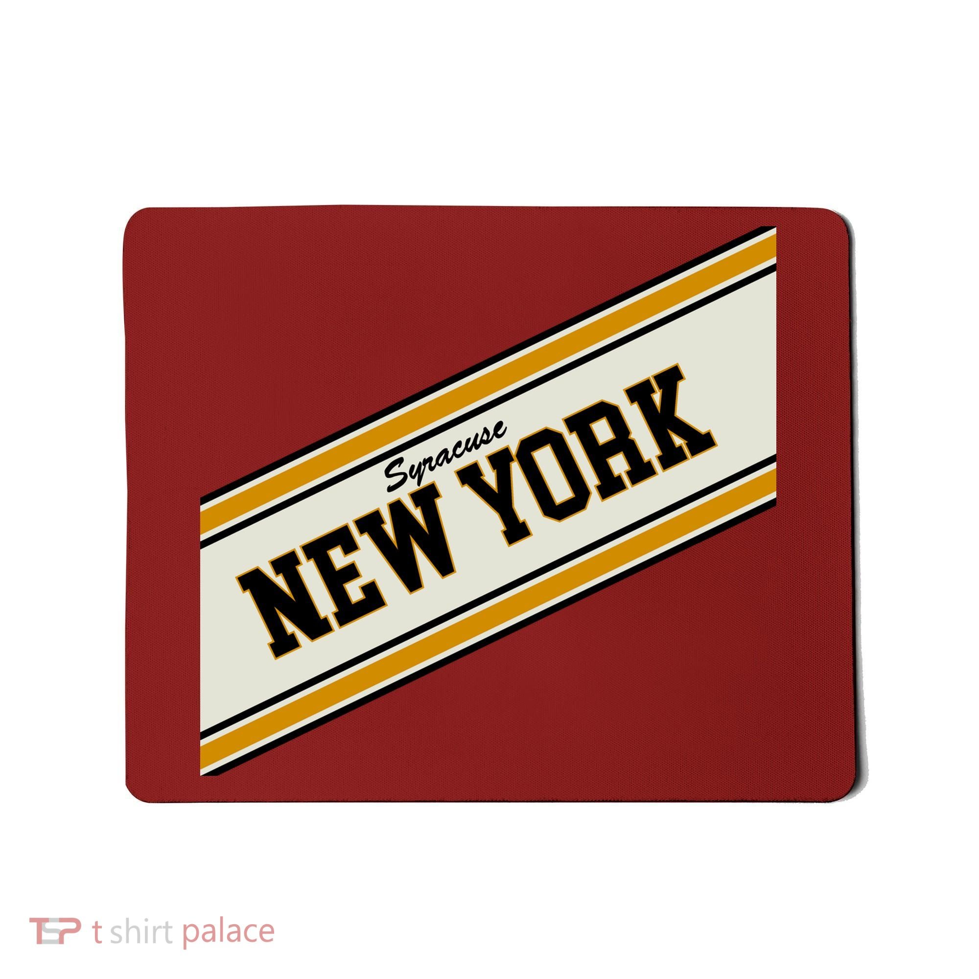Syracuse New York Varsity Logo Mousepad
