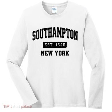 Sothhampton New York Est. 1940 Women's Long Sleeve Shirt