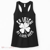 So Irish My Liver Hurts St. Patrick's Day Women's Tank Top thumb 0