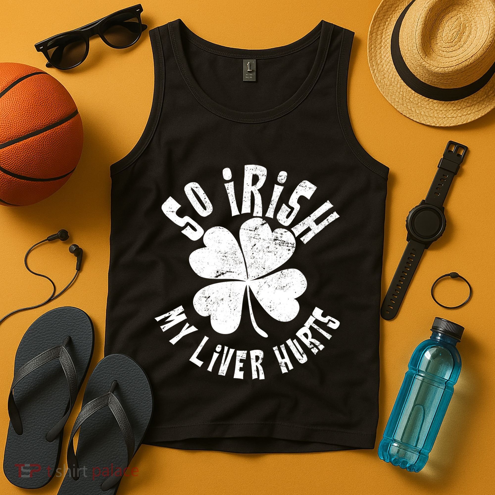 So Irish My Liver Hurts St. Patrick's Day Tank Top